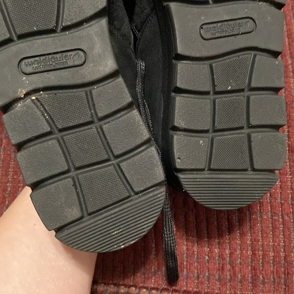 WALDLAUFER “WEITE K” BLACK FLORAL PATTERN SNEAKERS - Picture 13 of 14